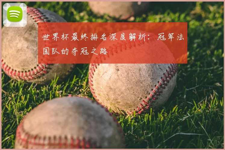 世界杯最终排名深度解析：冠军法国队的夺冠之路